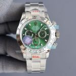 Copy Rolex Cosmograph Daytona Watch Stainless Steel Green Dial 40MM